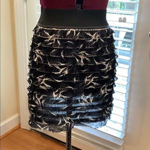Free People black and white skirt